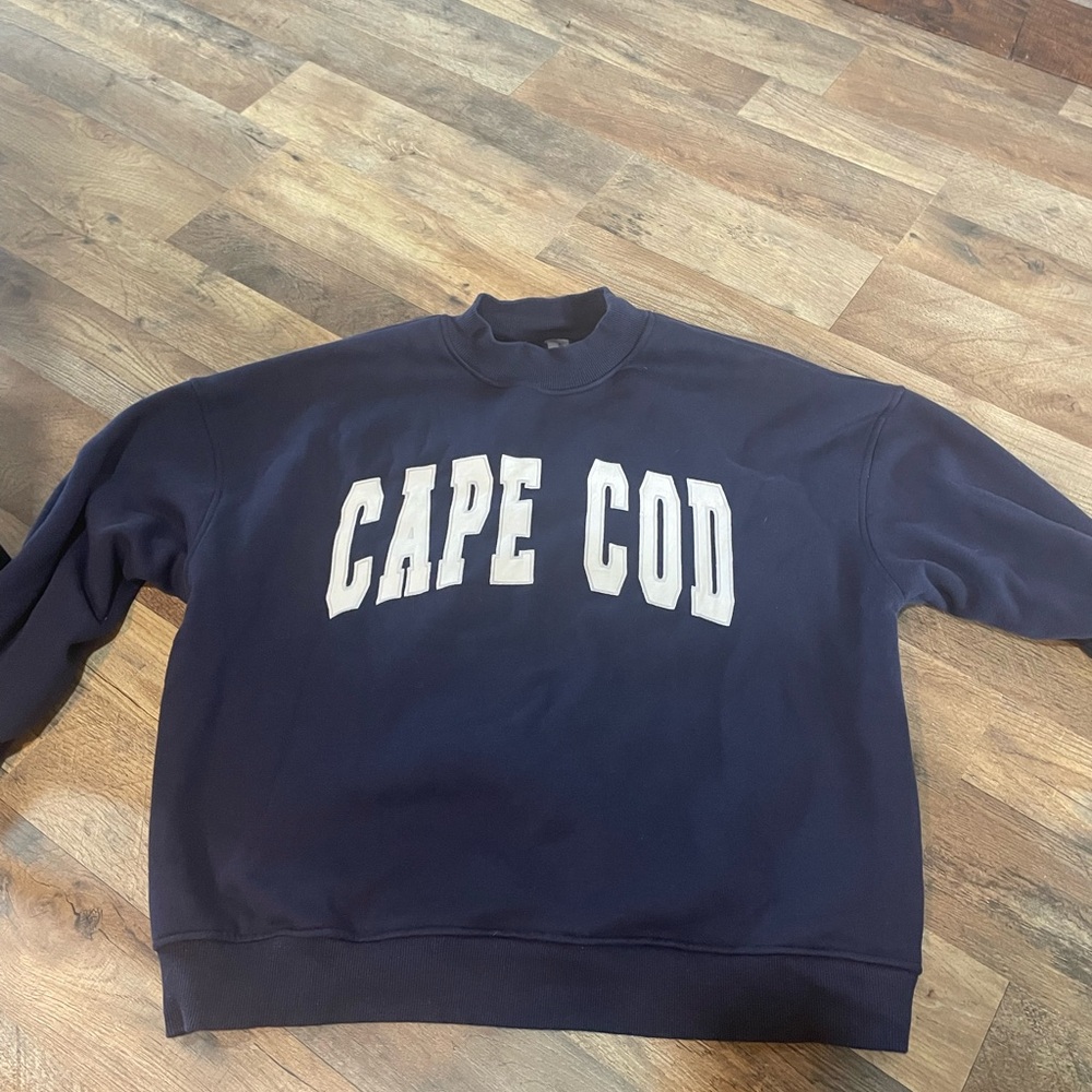 Altar'd State Navy Blue Cape Cod Sweatshirt